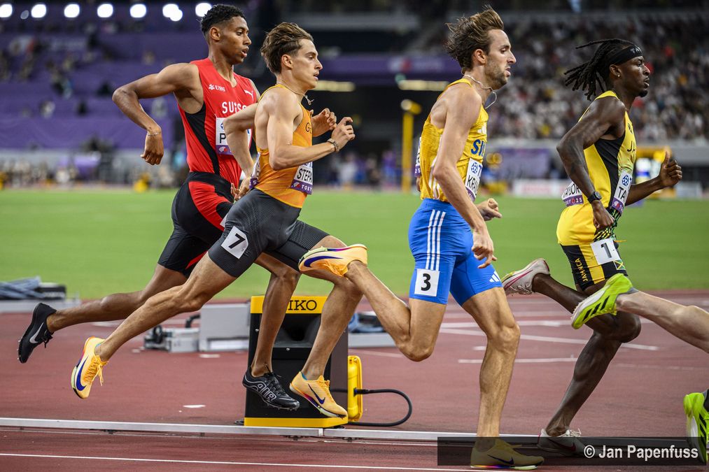 Alexander Stepanov (VfL Sindelfingen) im Vorlauf über 800 Meter