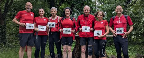 Lauftreff des TSV Talheim am Tag des Laufens aktiv