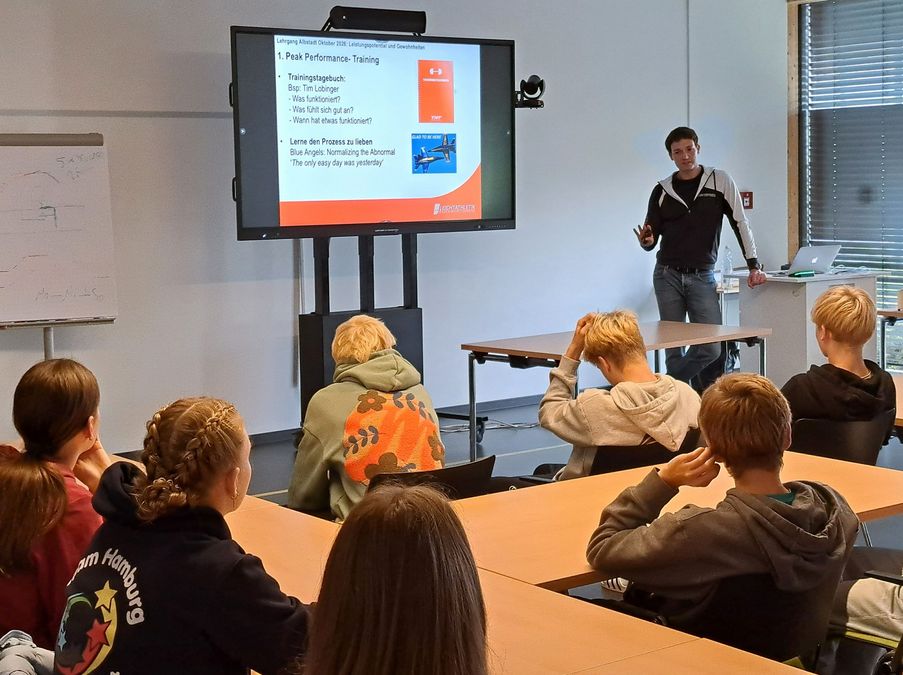 Dr. Stephan Munz mit dem Vortrag zur "Peak Performance"